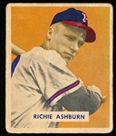 1949 Bowman Baseball- #214 Richie Ashburn RC, Phillies- Hi#