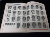 1981 World Series Program- Unscored- L.A. Dodgers vs. N.Y. Yankees