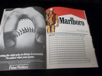1981 World Series Program- Unscored- L.A. Dodgers vs. N.Y. Yankees