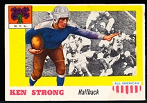 1955 Topps All- American Football- #24 Ken Strong, NYU
