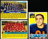 1956 Topps Fb- 3 Diff