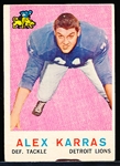 1959 Topps Fb- #103 Alex Karras RC