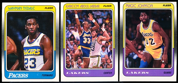 1988-89 Fleer Bskbl.- 25 Diff. Cards