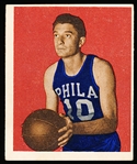 1948 Bowman Basketball- #34 Joe Fulks RC, Phila Warriors
