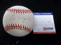 Autographed Ed Lopat Official AL Baseball- PSA/DNA Certified