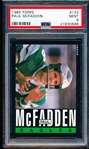 1985 Topps Football- #133 Paul McFadden, Eagles- PSA Mint 9- Tough 9! 