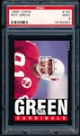 1985 Topps Football- #140 Roy Green, Cardinals- PSA Mint 9