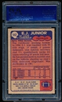 1985 Topps Football- #142 E.J. Junior, Cardinals- PSA Mint 9