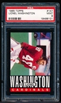 1985 Topps Football- #147 Lionel Washington, Cardinals- PSA Mint 9