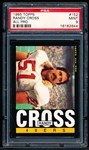 1985 Topps Football- #152 Randy Cross, 49ers- PSA Mint 9