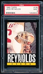 1985 Topps Football- #160 Jack Reynolds, 49ers- PSA Mint 9