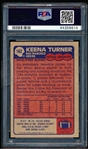 1985 Topps Football- #162 Keena Turner, 49ers- PSA Mint 9