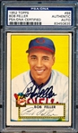 1952 Topps Baseball Autographed- #88 Bob Feller, Cleveland- PSA/DNA Authenticated & Encapsulated