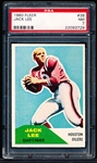 1960 Fleer Football- #39 Jack Lee, Oilers- PSA NM 7