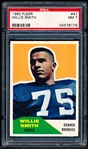 1960 Fleer Football- #47 Willie Smith, Denver- PSA NM 7