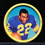 1962-63 Salada Football Coin- #53 Dick Bass, Rams- SP