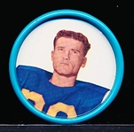 1962-63 Salada Football Coin- #140 Don Maynard, NY Titans