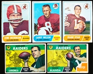 1968 Topps Fb- 20 Assorted