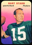 1970 Topps Fb Super Glossy- #9 Bart Starr, Packers