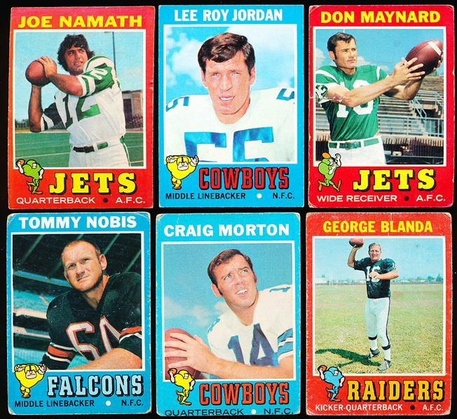 1971 Topps Fb- 40 Asst