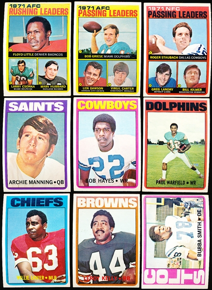 1972 Topps Fb- 65 Asst
