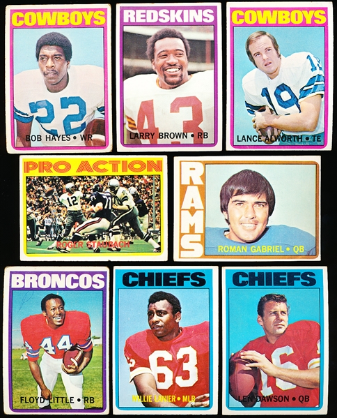 1972 Topps Fb- 75 Asst