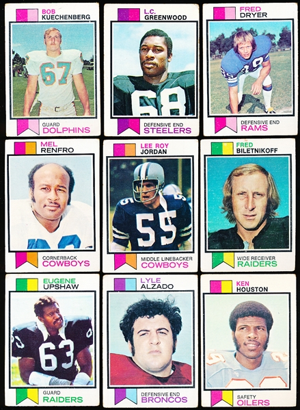 1973 Topps Fb- 65 Asst