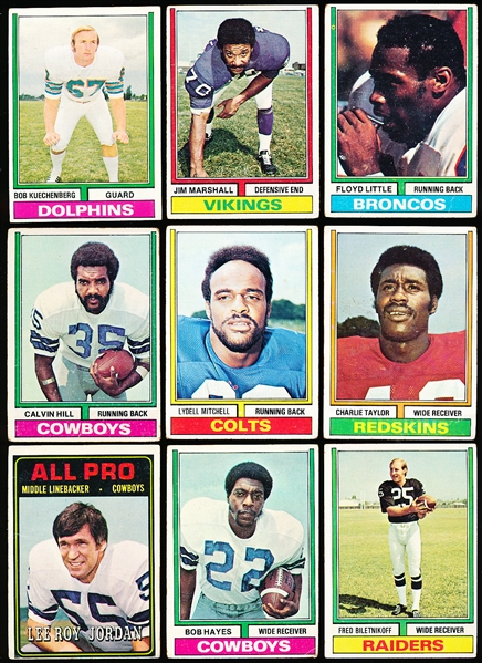 1974 Topps Fb- 70 Asst