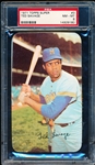 1971 Topps Baseball Supers- #3 Ted Savage, Brewers- PSA Nm-Mt 8