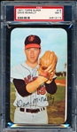 1971 Topps Baseball Supers- #18 Dave McNally, Orioles- PSA NM 7