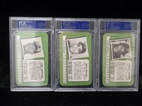 1971 Topps Bb Supers- 3 Diff PSA Graded