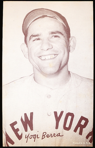 1947-66 Baseball Exhibit- Yogi Berra, Yankees