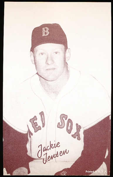 1947-66 Baseball Exhibit- Jackie Jensen