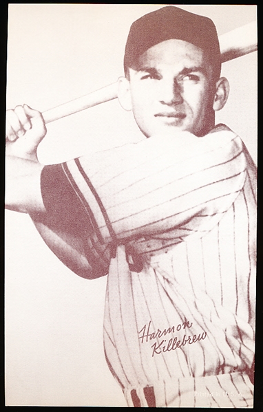1947-66 Baseball Exhibit- Harmon Killebrew- With Bat Pose