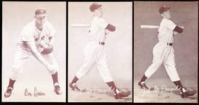 1947-66 Baseball Exhibits- 3 Diff NY Yankees