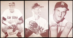 1947-66 Baseball Exhibits- 3 Diff NY Yankees