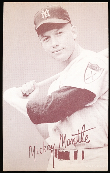 1947-66 Baseball Exhibit- Mickey Mantle, Yankees