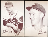 1947-66 Baseball Exhibit- 2 Diff Hall of Famers