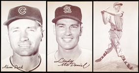 1947-66 Baseball Exhibits- 3 Diff