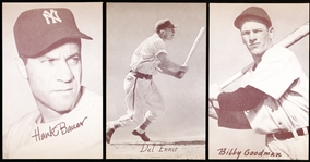 1947-66 Baseball Exhibits- 3 Diff