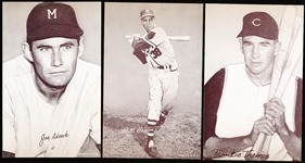 1947-66 Baseball Exhibits- 3 Diff
