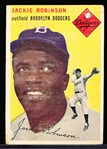 1954 Topps Bb- #10 Jackie Robinson, Dodgers