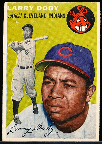 1954 Topps Baseball- #70 Larry Doby, Indians- SP