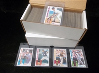 1984 Topps Baseball Near Set in Penny Sleeves- 791 of 792