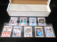 1985 Fleer Baseball Near Set in Penny Sleeves- 641 of 660