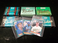 1987-’90 Donruss “The Rookies” Factory Sets- 5 Asst.