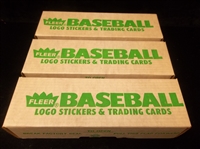 1988 Fleer Baseball Factory Sealed Sets of 672- 3 Sets