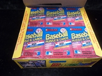 1989 Donruss Baseball- One Unopened Cello Box