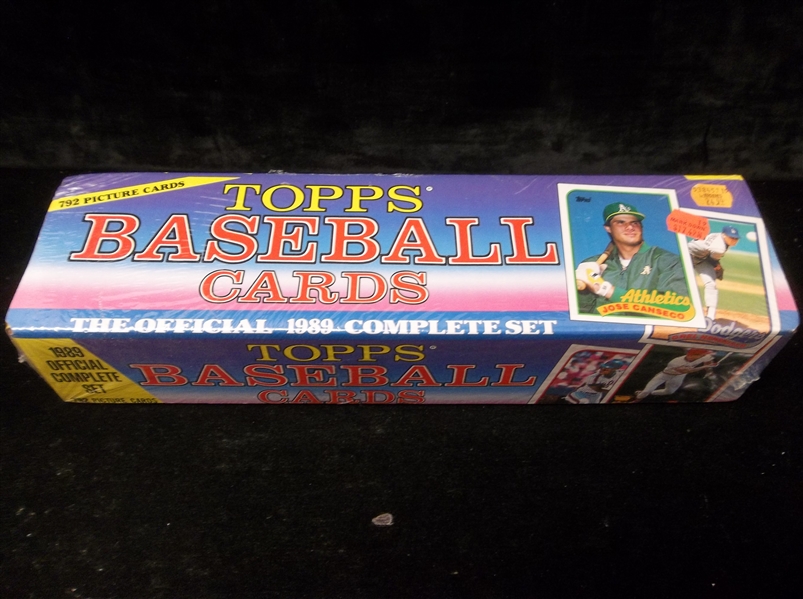 1989 Topps Baseball Factory Sealed Retail Set of 792