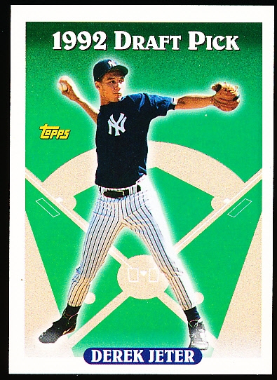 1993 Topps Bb- #98 Derek Jeter RC, Yankees